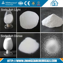 Luz de la ceniza de soda de la categoría alimenticia del carbonato de sodio CAS 497-19-8